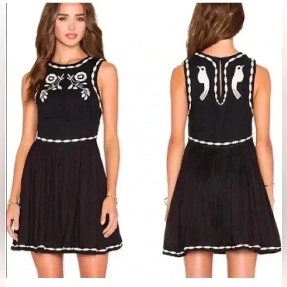 NWT Free People Birds of A Feather Dress